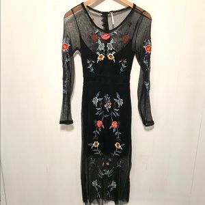 Free People Beautiful Embroidered Dress